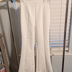 Elegant Cream Women's Pants